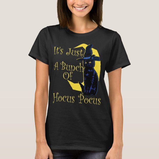 T-shirt Sorcière Ce n'est qu'une bande de Hocus Pocus Mer  (Devant)