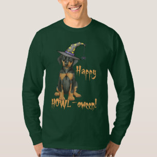 T-shirt Sorcière de dobermann