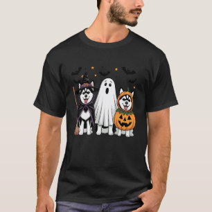 T-shirt Sorcière de fantôme drôle Citrouille Amoureux de c