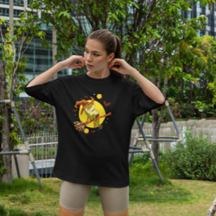 T-shirt Sorcière de grenouille d'Halloween