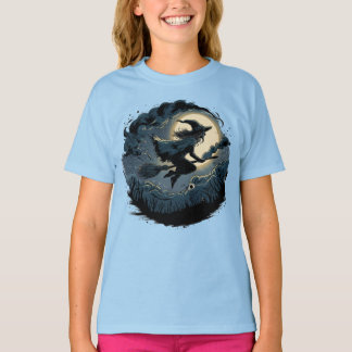 T-shirt Sorcière de la petite horreur d'Halloween