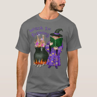 T-shirt Sorcière Halloween en formation à
