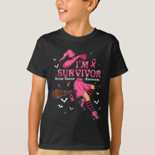 T-shirt Sorcière Je Suis Un Survivant Halloween Sensibilis