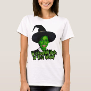 T-shirt Sorcière mauvaise de Nancy Pelosi de l'ouest