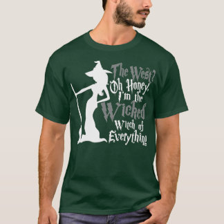 T-shirt Sorcière méchante de tout Halloween amusant