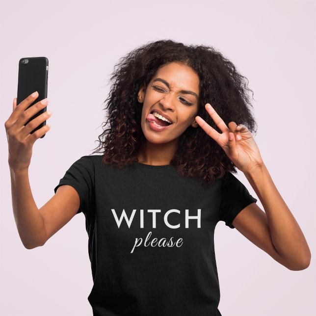 T-shirt Sorcière moderne S'il vous plaît Chemise Halloween (Créateur téléchargé)