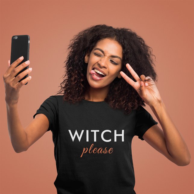 T-shirt Sorcière moderne S'il vous plaît Chemise Halloween (Créateur téléchargé)