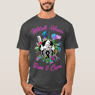 T-shirt Sorcière Ne S'Occupe Pas Des Ciseaux D'Halloween S
