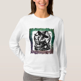 T-shirt Sorcière Pin-up Halloween