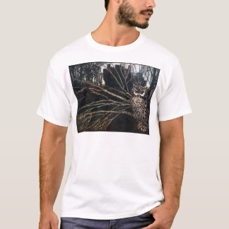 T-shirt Sorcière sous la forme de hibou