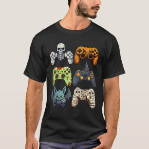 T-shirt Sorcière squelette zombie momie 