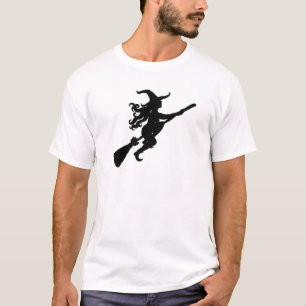 T-shirt Sorcière sur une silhouette de chambre