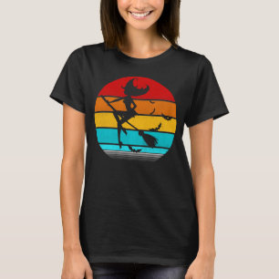 T-shirt sorcière vintage rétro