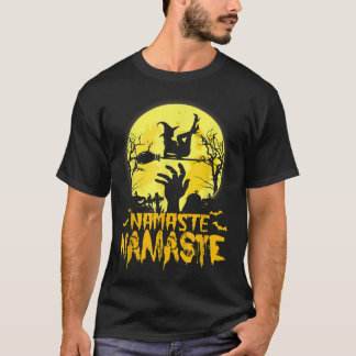 T-shirt Sorcières Namaste Halloween Costume Trick Ou Treat