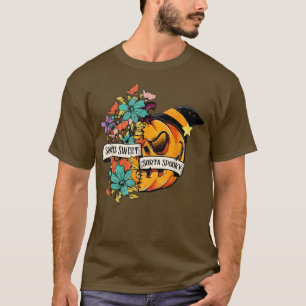 T-shirt Sorta Sweet Sorta Éffrayant Citrouille Effrayant H