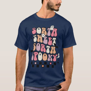 T-shirt Sorta Sweet Sorta Saison Éffrayante Boo Squad Funn