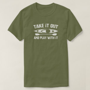 T-shirt Sortez Et Jouez Avec Kayak