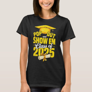 T-shirt Sortez Et Montrez Em Cl De 2025 Senior 2025 Gradua