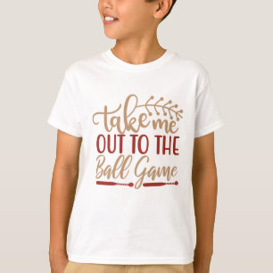T-shirt Sortez-moi au jeu de balle