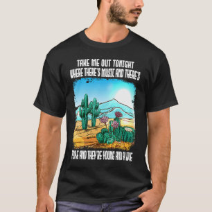 T-shirt Sortez-moi ce soir là où il y a de la musique et i