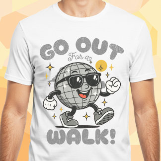 T-shirt Sortez pour une promenade