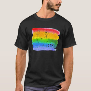T-shirt Sortie 2023 pour homosexuels hommes Pride CSD homo
