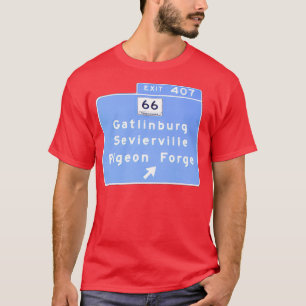 T-shirt Sortie 407 Gatlinburg Pigeon Forge GSMNP 