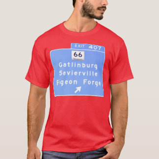 T-shirt Sortie 407 Gatlinburg Pigeon Forge GSMNP 