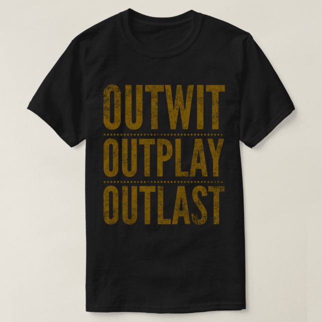T-shirt Sortie Outplay Outlast 1 (Design devant)