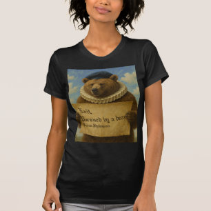 T-shirt Sortie, poursuivi par un ours citation de Shakespe