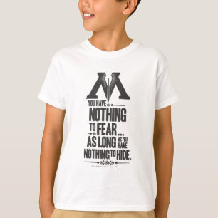 T-shirt Sortilège Harry Potter Propagande du Ministère d