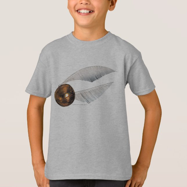T-shirt Sortilège Harry Potter | Vif d'or (Devant)