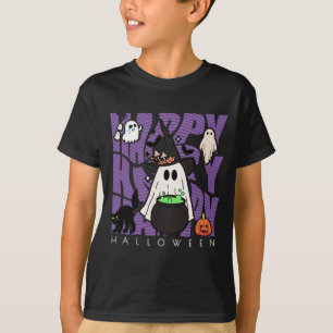 T-shirt Sortir Amusant   Bonne magie d'Halloween et méfait