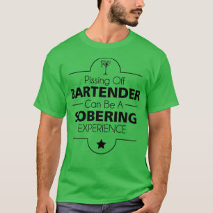 T-shirt Sortir D'Un Barman Peut Être Une Expérience Sobran