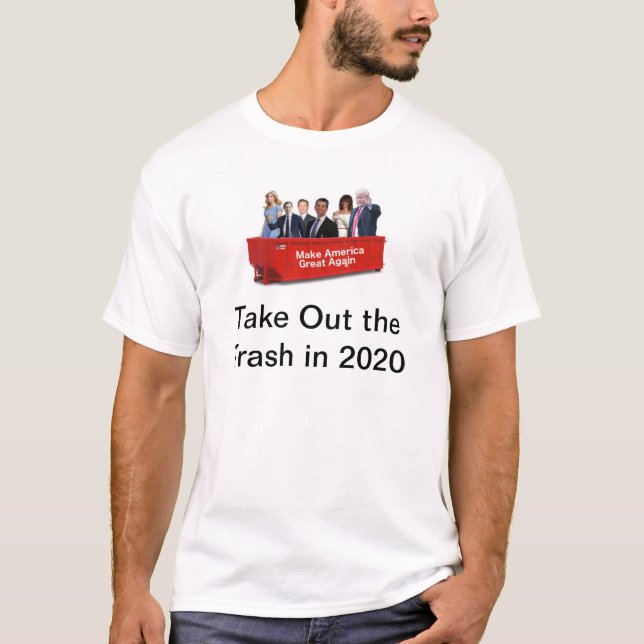T-shirt Sortir la poubelle en 2020 (Devant)