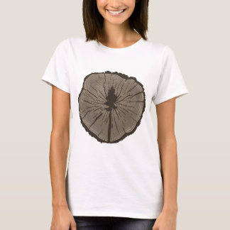 T-shirt Souche de Vie Nature Design | Forêt Boisée