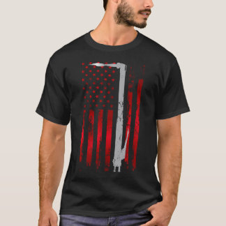 T-shirt Soudage Vintage Patriotique États-Unis