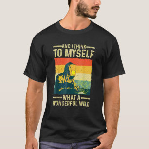 T-shirt Soudage vintage Pour Hommes Papa Blacksmith Travai