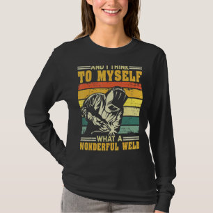 T-shirt Soudage vintage Pour Hommes Papa Blacksmith Travai