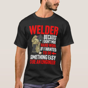 T-shirt Souder parce que je n'ai pas peur du travail dur