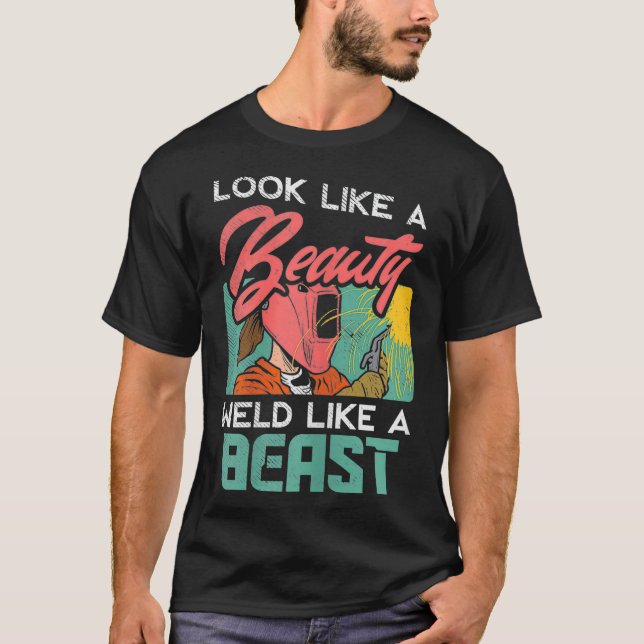 T-shirt Soudeur de soudure pour femmes soudeur de soudure (Devant)