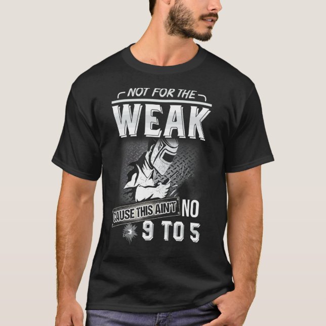 T-shirt Soudeur Homme Pour Homme Soudage Travail Non Pour  (Devant)