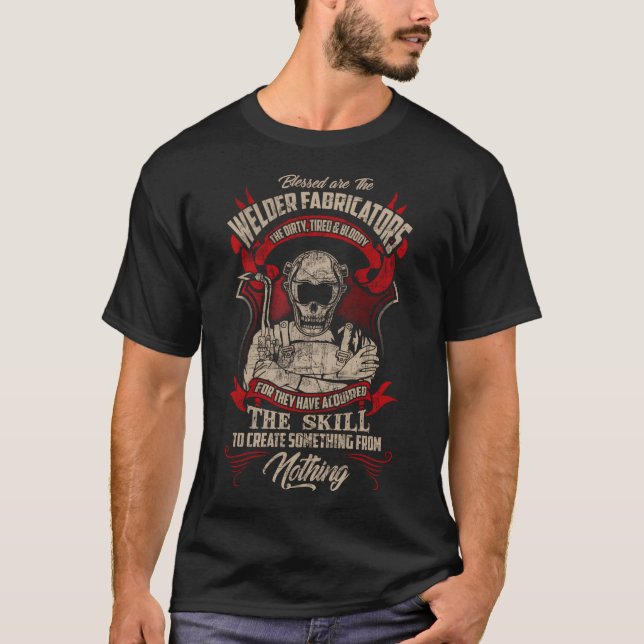 T-shirt Soudeurs Fabricants de soudure (Devant)