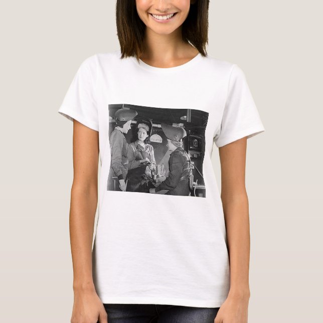 T-shirt Soudeuses de femmes (Devant)