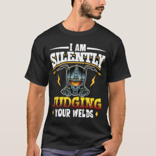 T-shirt Soudure féminine Soudage mécanique Forge Métal