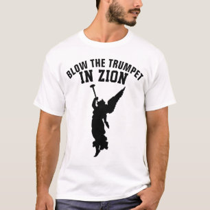 T-shirt SOUFFLER LE TRUMPET EN ZION christian messianic