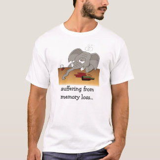 T-shirt souffrance de la perte de mémoire…