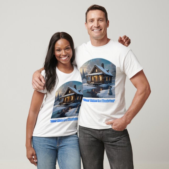 T-shirt Souhaits d'hiver : La magie d'un pays des merveill (Unisexe)