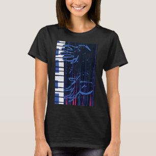 T-shirt Soul   Jazz Piano Editorial Art