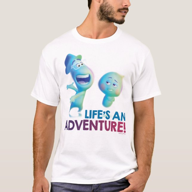 T-shirt Soul | Joe & 22 - La vie est une aventure (Devant)